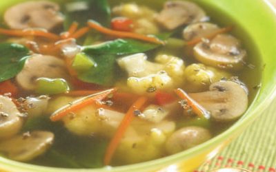 15-Minute Garden Vegetable Soup